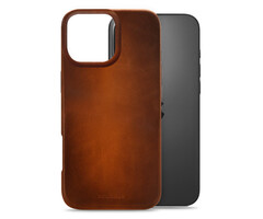 Mobilize Mobilize Magsafe Compatible Premium Leather Case Apple iPhone 16 Pro Max Burned Cognac