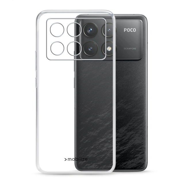 Mobilize Mobilize Gelly Case Xiaomi Poco F6 Pro - Transparant TPU Hoesje