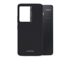 Mobilize Mobilize Rubber Gelly Case Xiaomi Poco F6 Matt Black