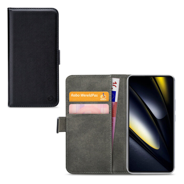 Mobilize Mobilize Classic Gelly Wallet Book Case Xiaomi Poco F6 Black