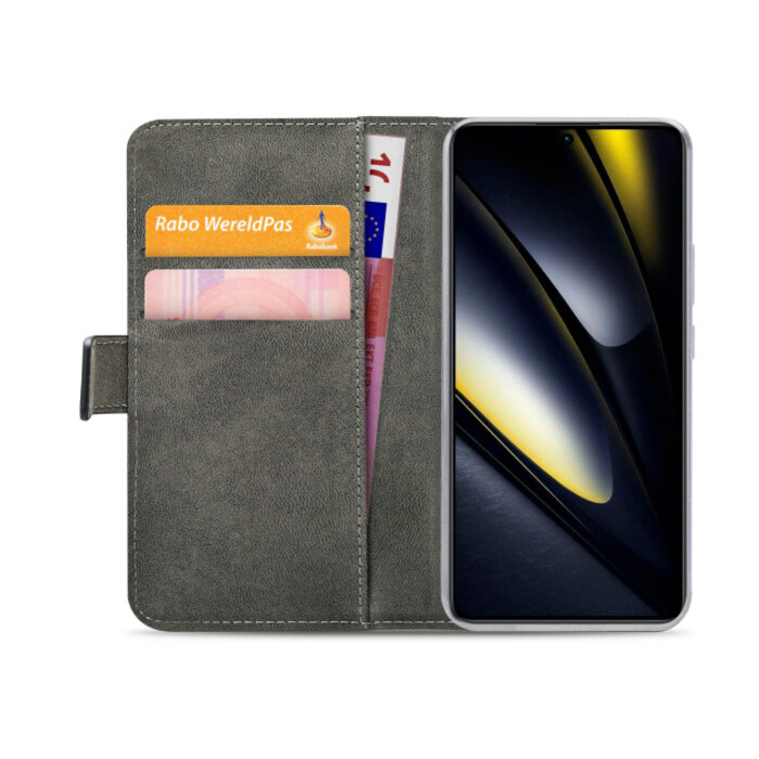 Mobilize Mobilize Classic Gelly Wallet Book Case Xiaomi Poco F6 Black