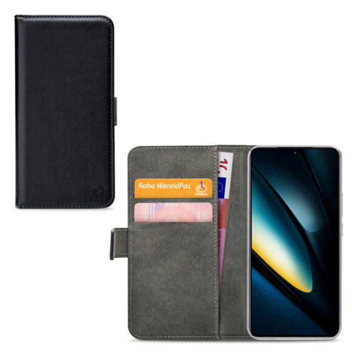 Mobilize Mobilize Classic Gelly Wallet Book Case Xiaomi Poco F6 Pro Black