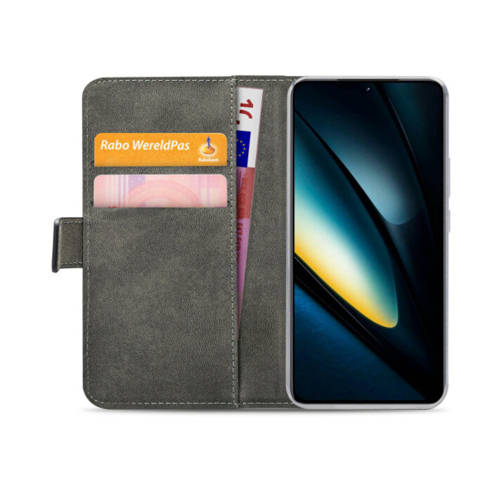 Mobilize Mobilize Classic Gelly Wallet Book Case Xiaomi Poco F6 Pro Black