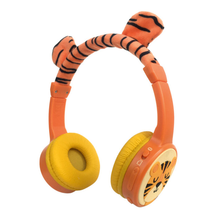 Mobilize Mobilize Wireless/Wired Over Ear Kids Headphone 85dB Tiger