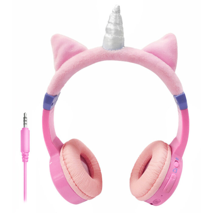 Mobilize Mobilize Wireless/Wired Over Ear Kids Headphone 85dB Unicorn