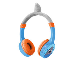 Mobilize Mobilize Wireless/Wired Over Ear Kids Headphone 85dB Shark