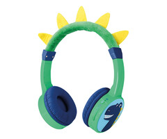Mobilize Mobilize Wireless/Wired Over Ear Kids Headphone 85dB Dinosaur