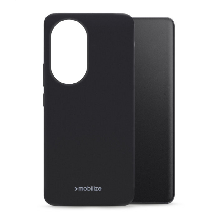 Mobilize Mobilize Rubber Gelly Case Honor 200 Pro Matt Black