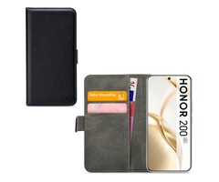 Mobilize Mobilize Classic Gelly Wallet Book Case Honor 200 Black