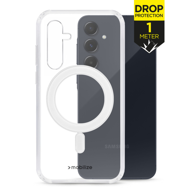 Mobilize Mobilize MagSafe Case - Samsung Galaxy A55 5G - Transparant