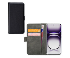 Mobilize Mobilize Classic Gelly Wallet Book Case voor OPPO Reno12 - Zwart