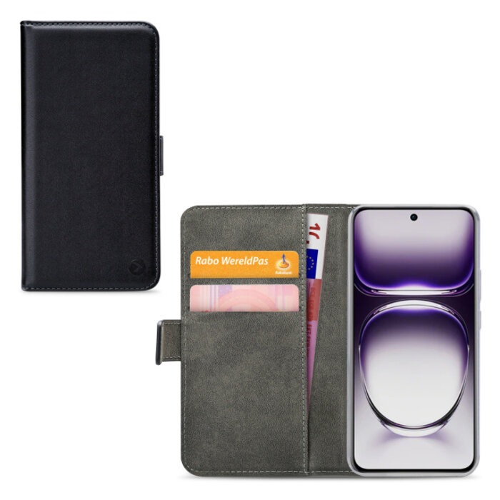 Mobilize Mobilize Classic Gelly Wallet Book Case OPPO Reno12 Pro Black