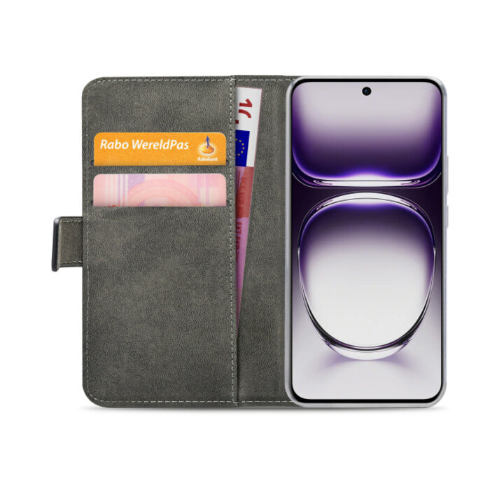 Mobilize Mobilize Classic Gelly Wallet Book Case OPPO Reno12 Pro Black