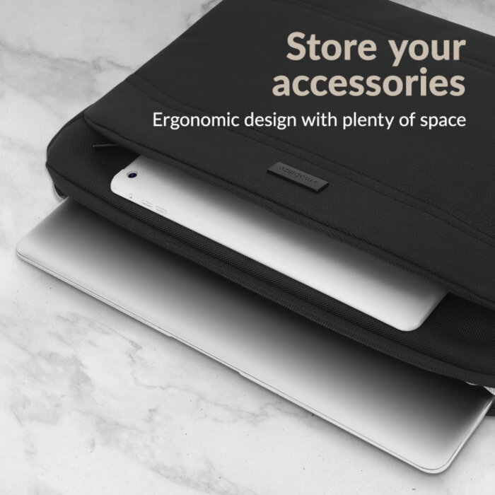 Mobilize Mobilize Waterresistant Laptop Sleeve up to 14inch Black