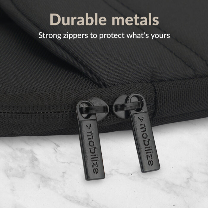 Mobilize Mobilize Waterresistant Laptop Sleeve up to 17.4inch Black