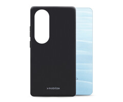 Mobilize Mobilize Rubber Gelly Case OPPO A60 Matt Black