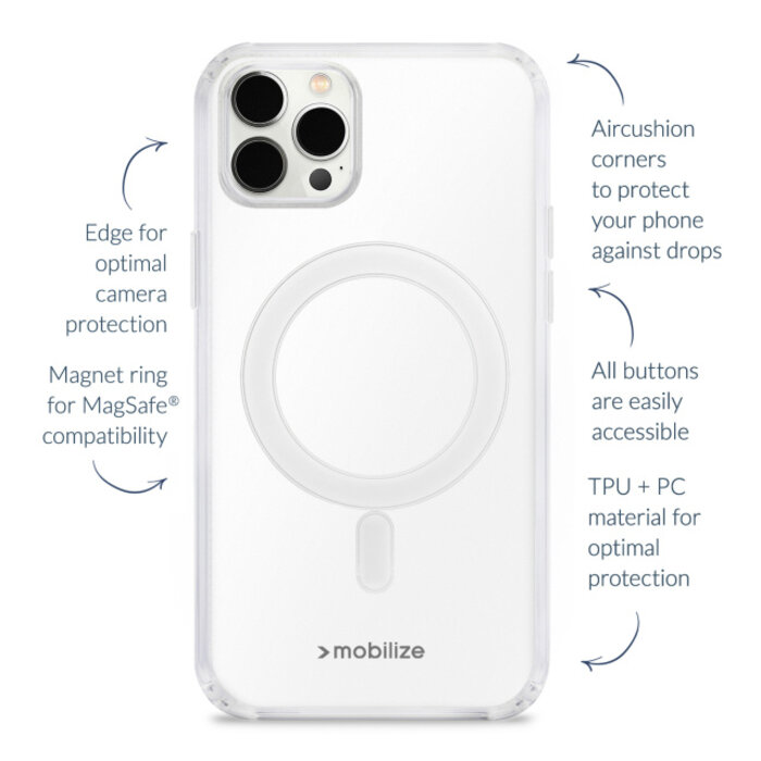 Mobilize Mobilize Magsafe Compatible Naked Protection Case for Google Pixel 9 Pro XL Clear