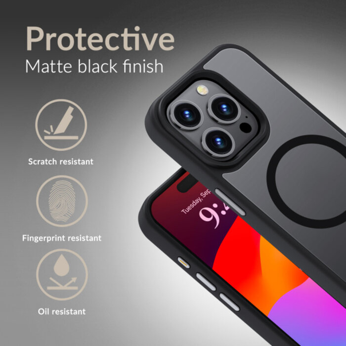 Mobilize Mobilize MagSafe Compatible Hybrid Pro Case Google Pixel 9 Pro Black