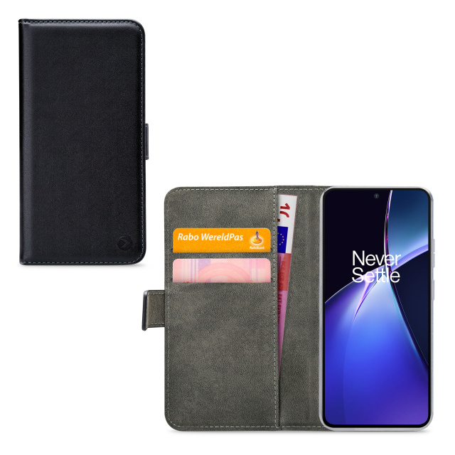 Mobilize Mobilize Classic Gelly Wallet Book Case voor OnePlus Nord CE4 Lite - Zwart