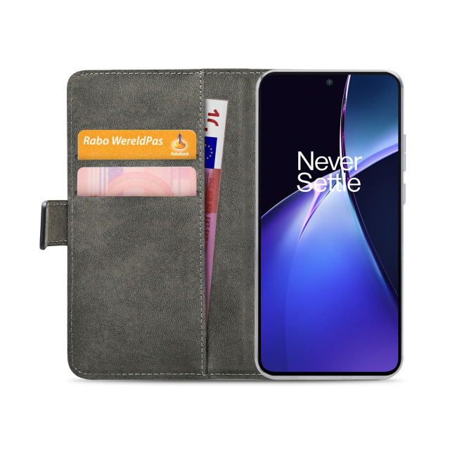 Mobilize Mobilize Classic Gelly Wallet Book Case voor OnePlus Nord CE4 Lite - Zwart