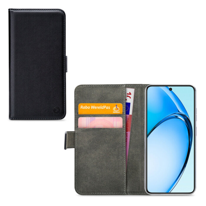 Mobilize Mobilize Classic Gelly Wallet Book Case OPPO A60 Black