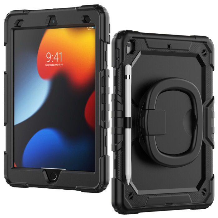 Mobilize Mobilize Rotating Defender Case Stand Function for Apple iPad 10.2 (2019/2020/2021) Black