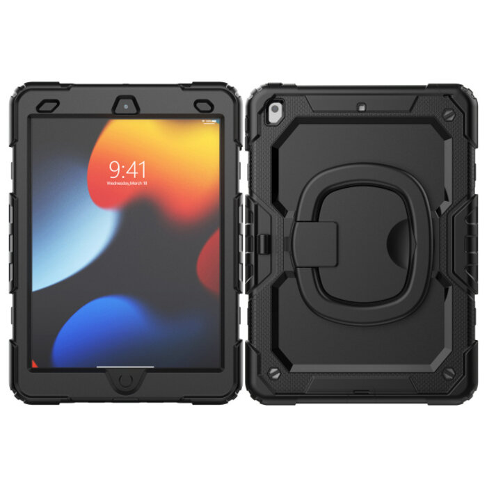 Mobilize Mobilize Rotating Defender Case Stand Function for Apple iPad 10.2 (2019/2020/2021) Black