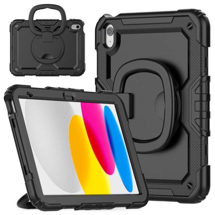 Mobilize Mobilize Rotating Defender Case Stand Function for Apple iPad 10.9 (2022)/iPad 11 (2025) Black