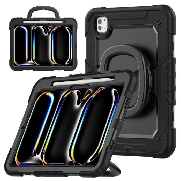 Mobilize Mobilize Rotating Defender Case Stand Function for Apple iPad Pro 11 (2024/2025) Black