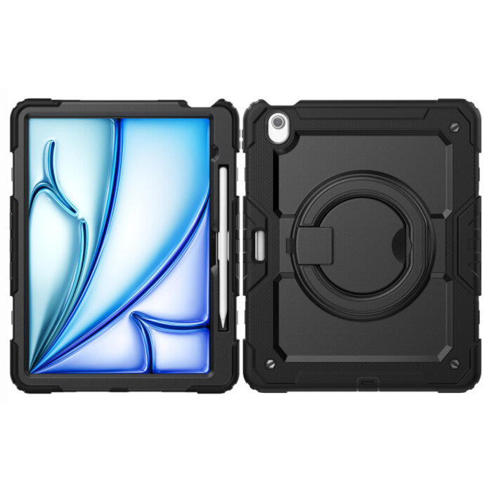 Mobilize Mobilize Rotating Defender Case Stand Function for Apple iPad Air 13 (2024/2025/2026) Black