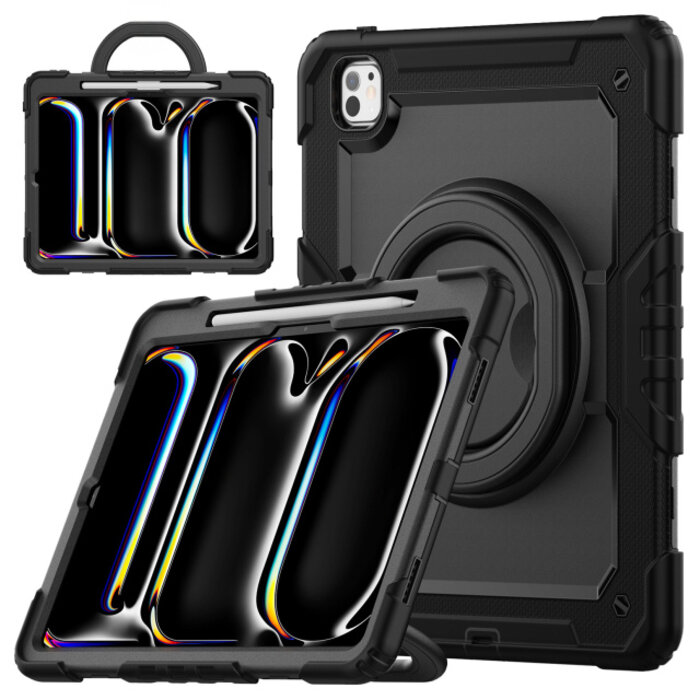 Mobilize Mobilize Rotating Defender Case Stand Function for Apple iPad Pro 13 (2024/2025) Black