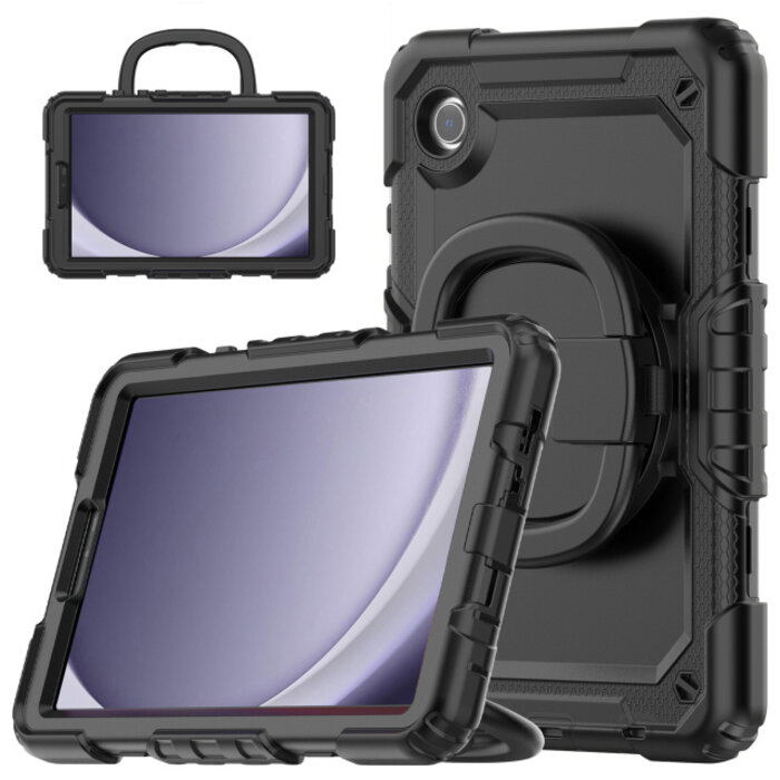 Mobilize Mobilize Rotating Defender Case Stand Function for Samsung Galaxy Tab A9 8.7 Black