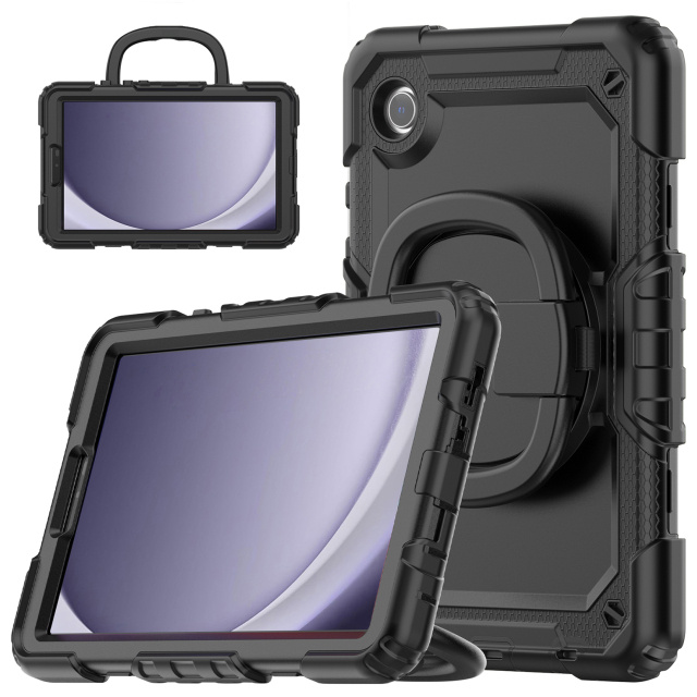 Mobilize Mobilize Rotating Defender Case - Samsung Galaxy Tab A9 8.7 (Zwart)