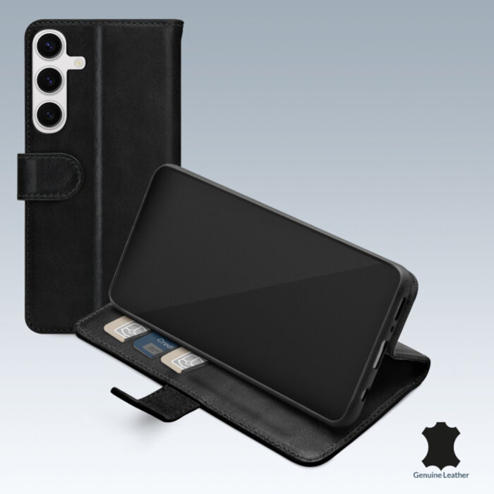 Mobilize Mobilize Leather Wallet Samsung Galaxy S24 FE Black