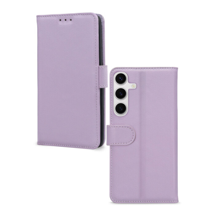 Mobilize Mobilize Premium Gelly Wallet Book Case Samsung Galaxy S24 FE Purple