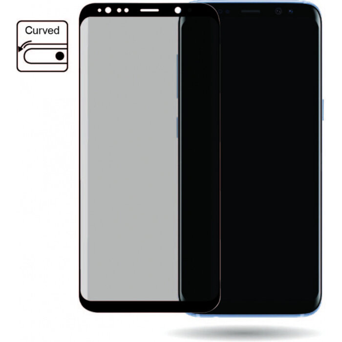 Mobilize Mobilize Edge-To-Edge Tempered Glass Samsung Galaxy S8+ - Zwart