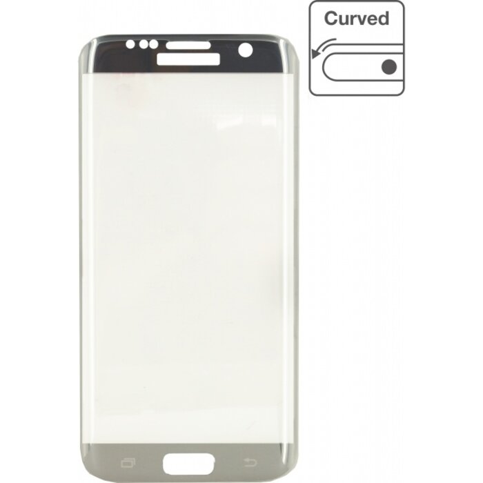 Mobilize Mobilize Edge-To-Edge Glass Screen Protector Samsung Galaxy S7 Edge Silver