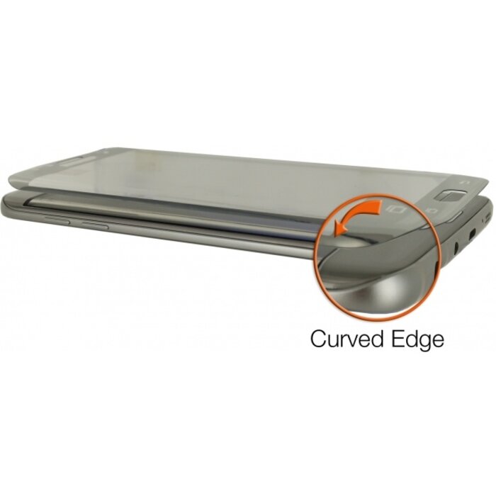 Mobilize Mobilize Edge-To-Edge Glass Screen Protector Samsung Galaxy S7 Edge Silver