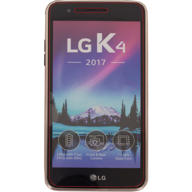 Mobilize Mobilize Tempered Glass Screen Protector voor LG K4 (2017)