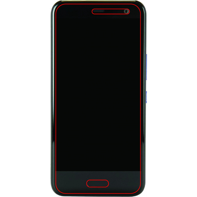 Mobilize Mobilize Glass Screen Protector voor HTC U11 Life - Gehard Glas