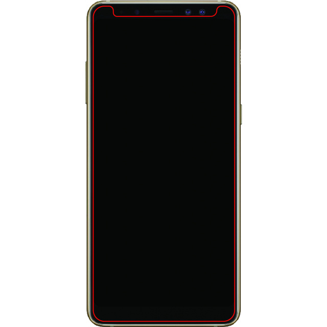 Mobilize Mobilize Glass Screen Protector voor Samsung Galaxy A8+ (2018)