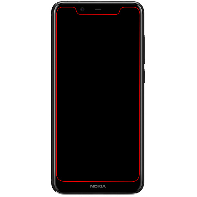 Mobilize Mobilize Tempered Glass Screen Protector voor Nokia 5.1 Plus