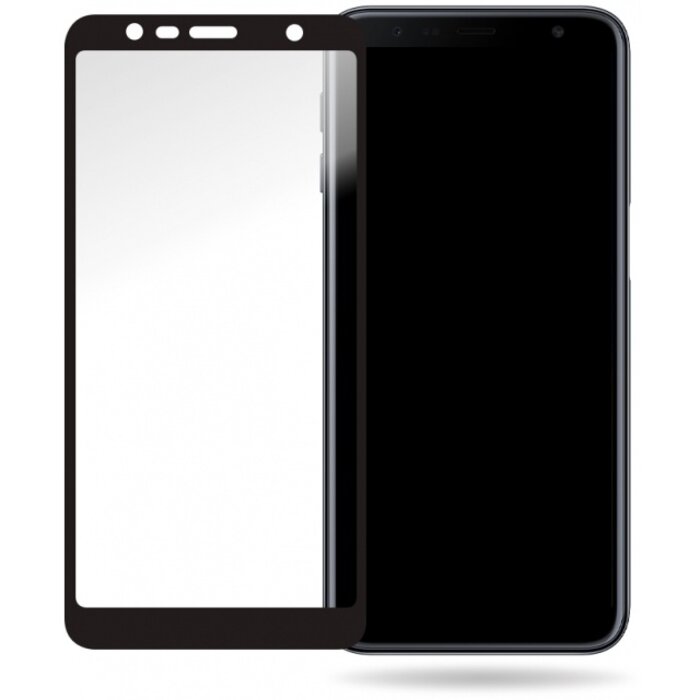 Mobilize Mobilize Glass Screen Protector Black Frame - Samsung Galaxy J6+