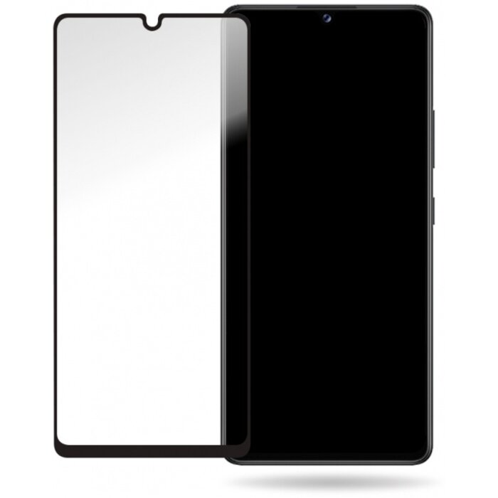 Mobilize Mobilize Full Coverage Glass Screen Protector Samsung Galaxy A42 5G - Zwart