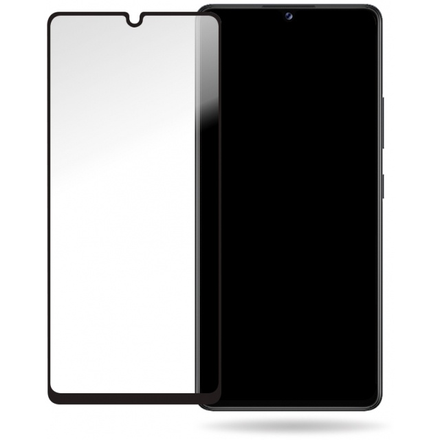 Mobilize Mobilize Full Coverage Glass Screen Protector Samsung Galaxy A42 5G - Zwart