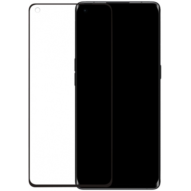 Mobilize Mobilize Edge-To-Edge Glass Screen Protector - OPPO Reno4 Pro 5G - Zwart