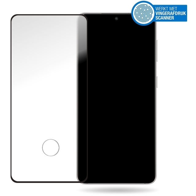 Mobilize Mobilize Glass Screen Protector - Black Frame - Samsung Galaxy S21 5G