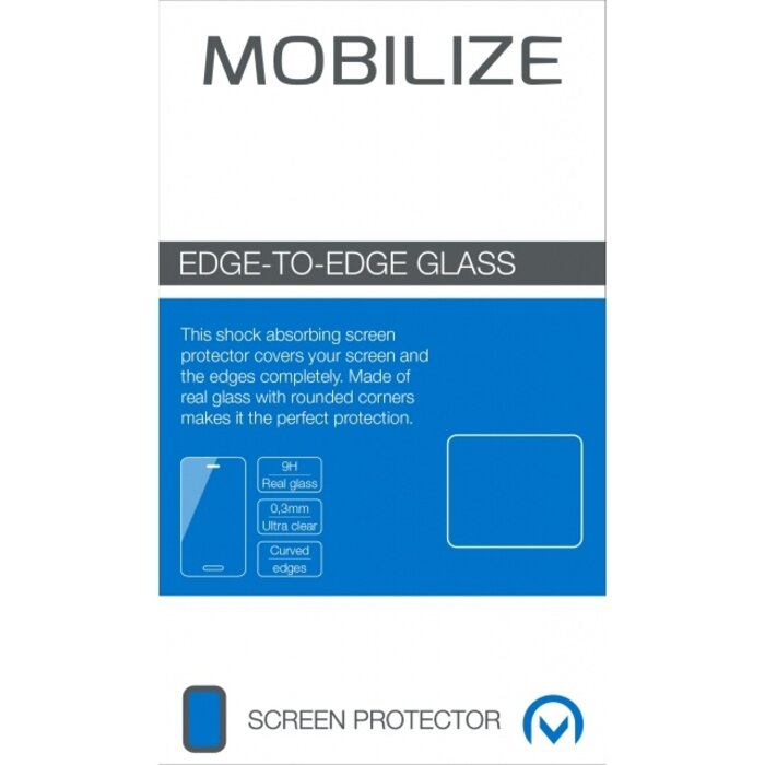 Mobilize Mobilize Edge-To-Edge Glass Screen Protector Huawei Mate 40 Pro Black