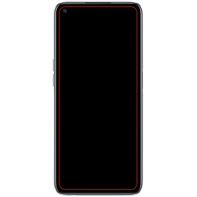 Mobilize Mobilize Glass Screen Protector Black Frame - realme 6 / 6S