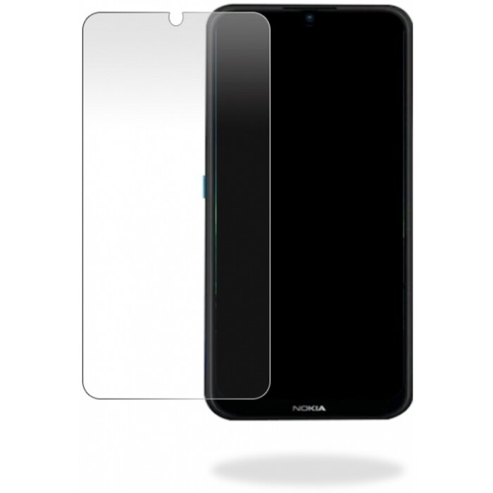 Mobilize Mobilize Glass Screen Protector Nokia 1.4 - Zwart Frame